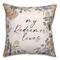 Redeemer Lives Neutral Pillow 2 18" x 18" Throw Pillow